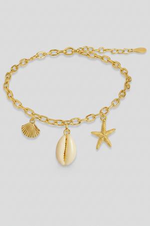 Mermaid Cove anklet detail
