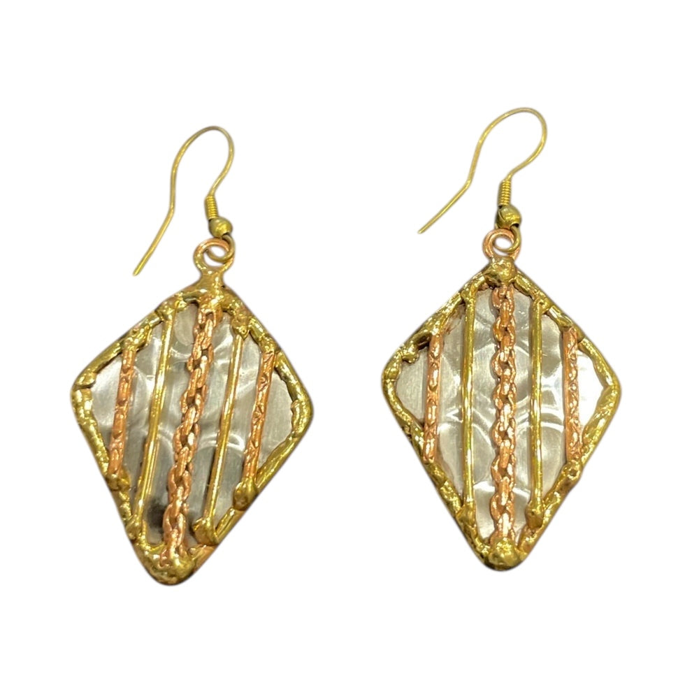 Mixed Metal Earrings