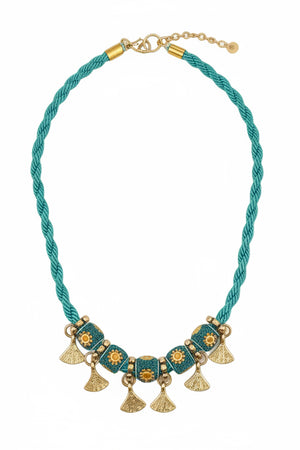 Gypsy Sun Medley beads charms necklace styled