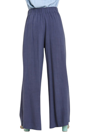 Vista pleat wide leg pants