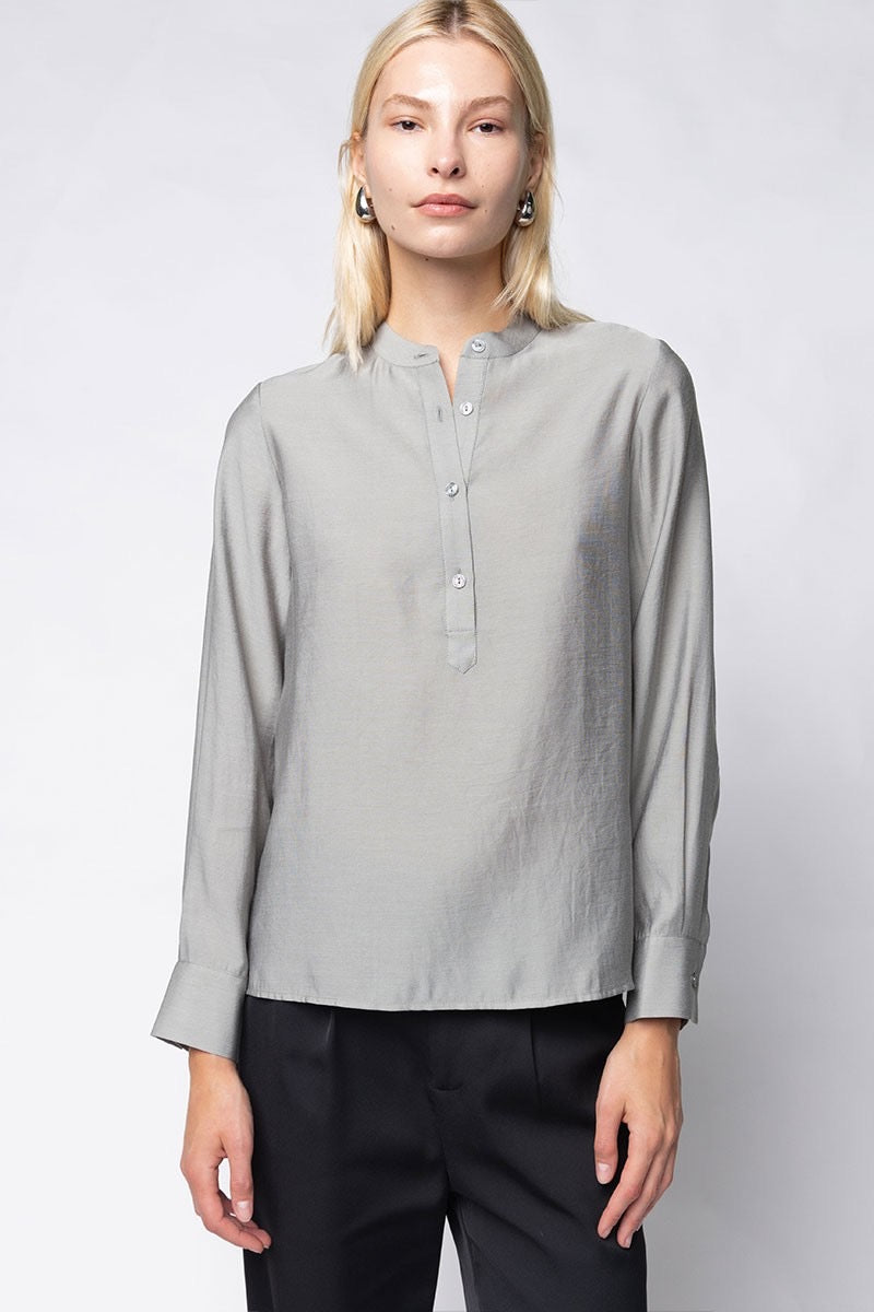 Soft Structure Henley Shirt