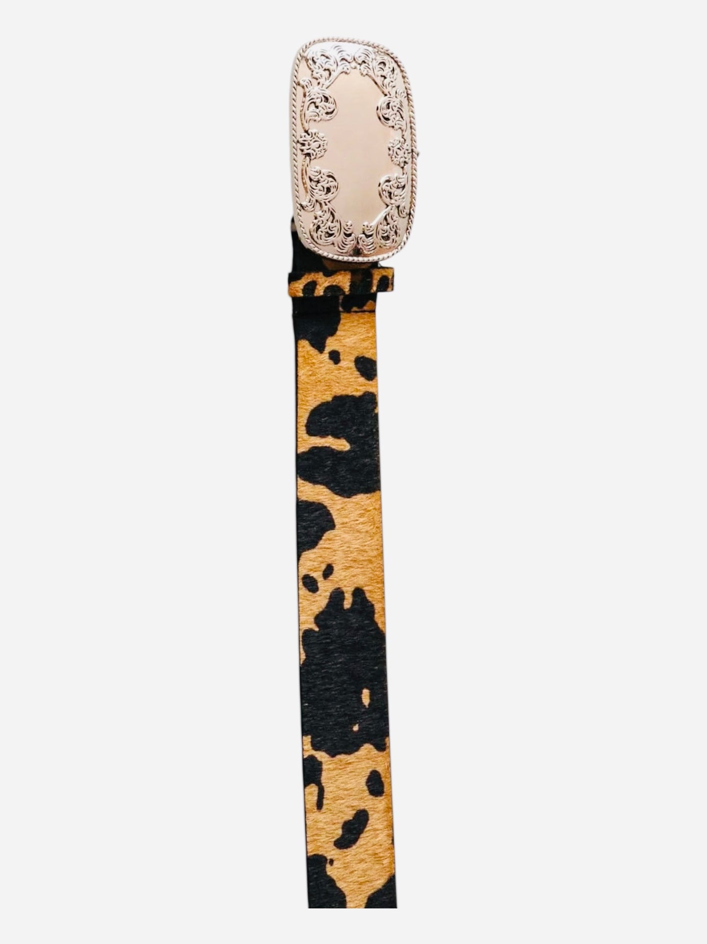 Wild West Leopard Cinch Belt