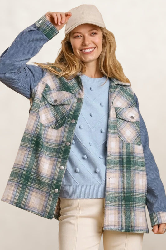 Urban Fringe Outrider Plaid Shacket