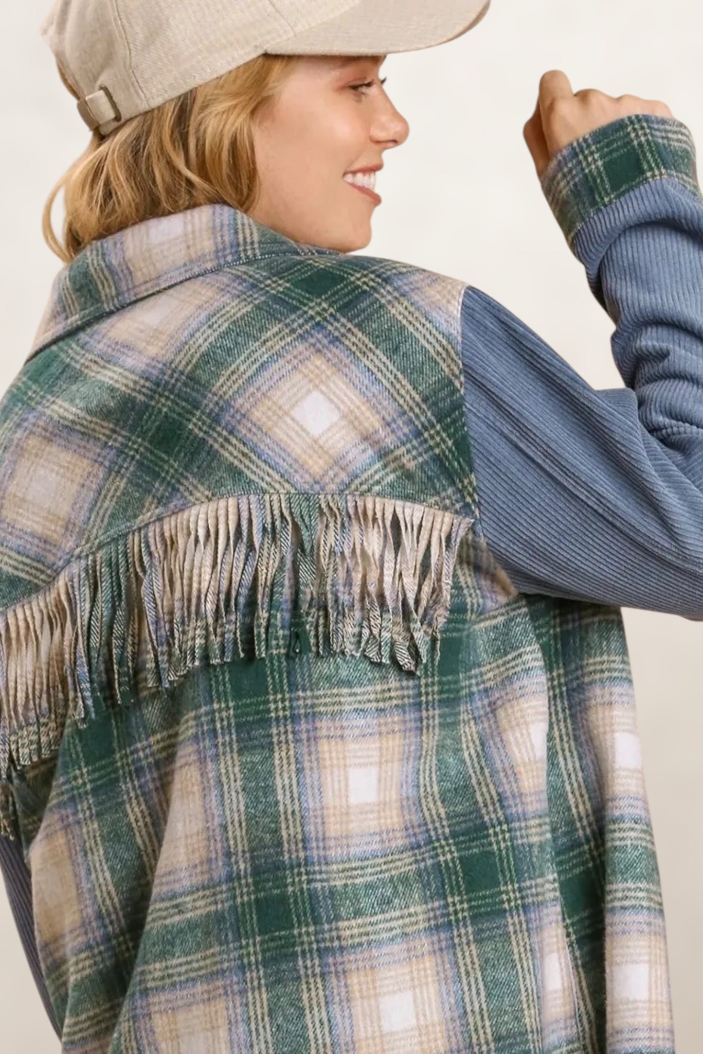 Urban Fringe Outrider Plaid Shacket