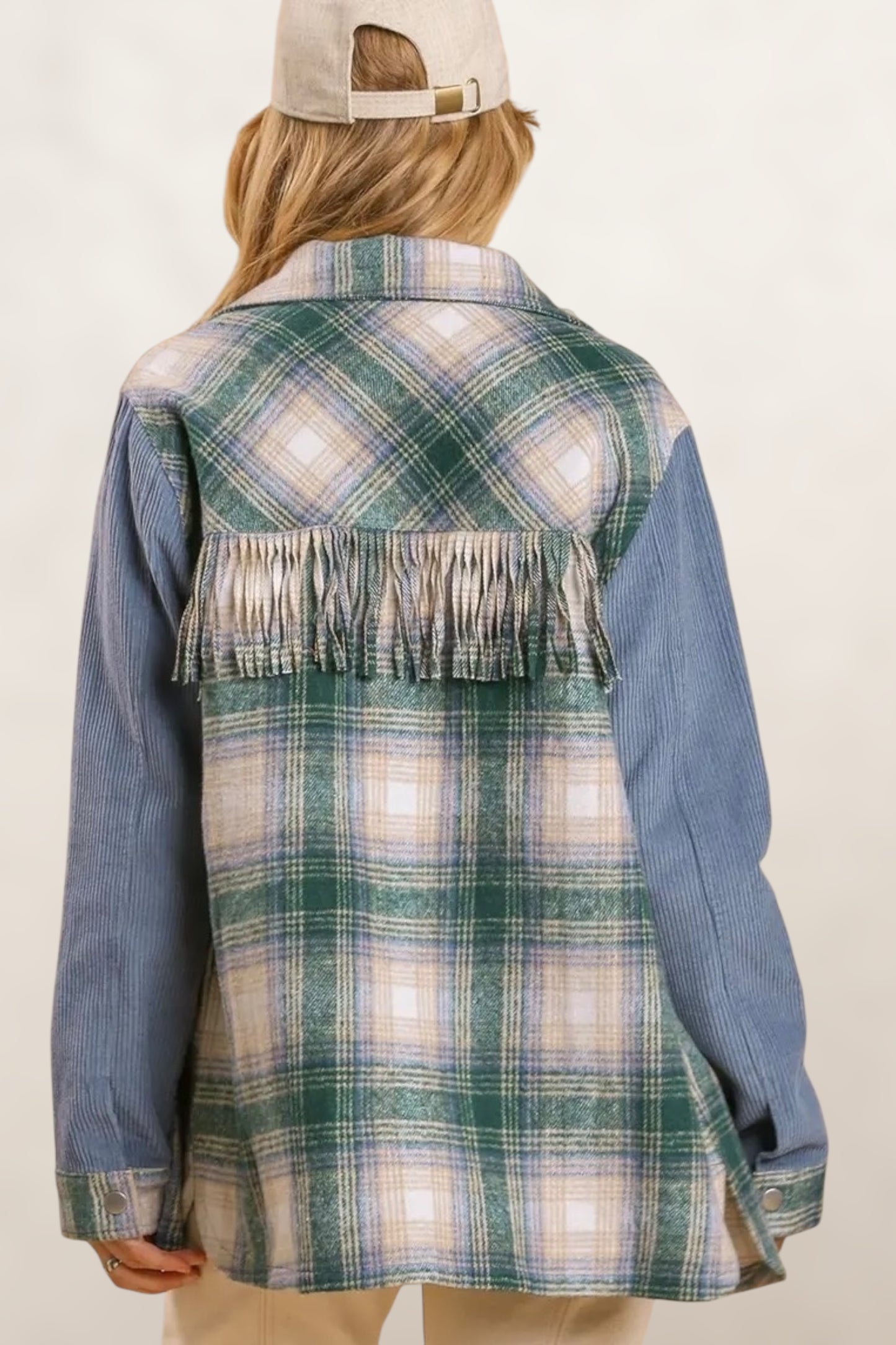 Urban Fringe Outrider Plaid Shacket