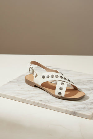 The Kylie sandal with stud embellishment