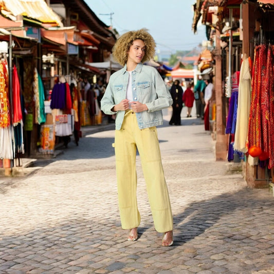 Natalie Light Wash Denim Jacket