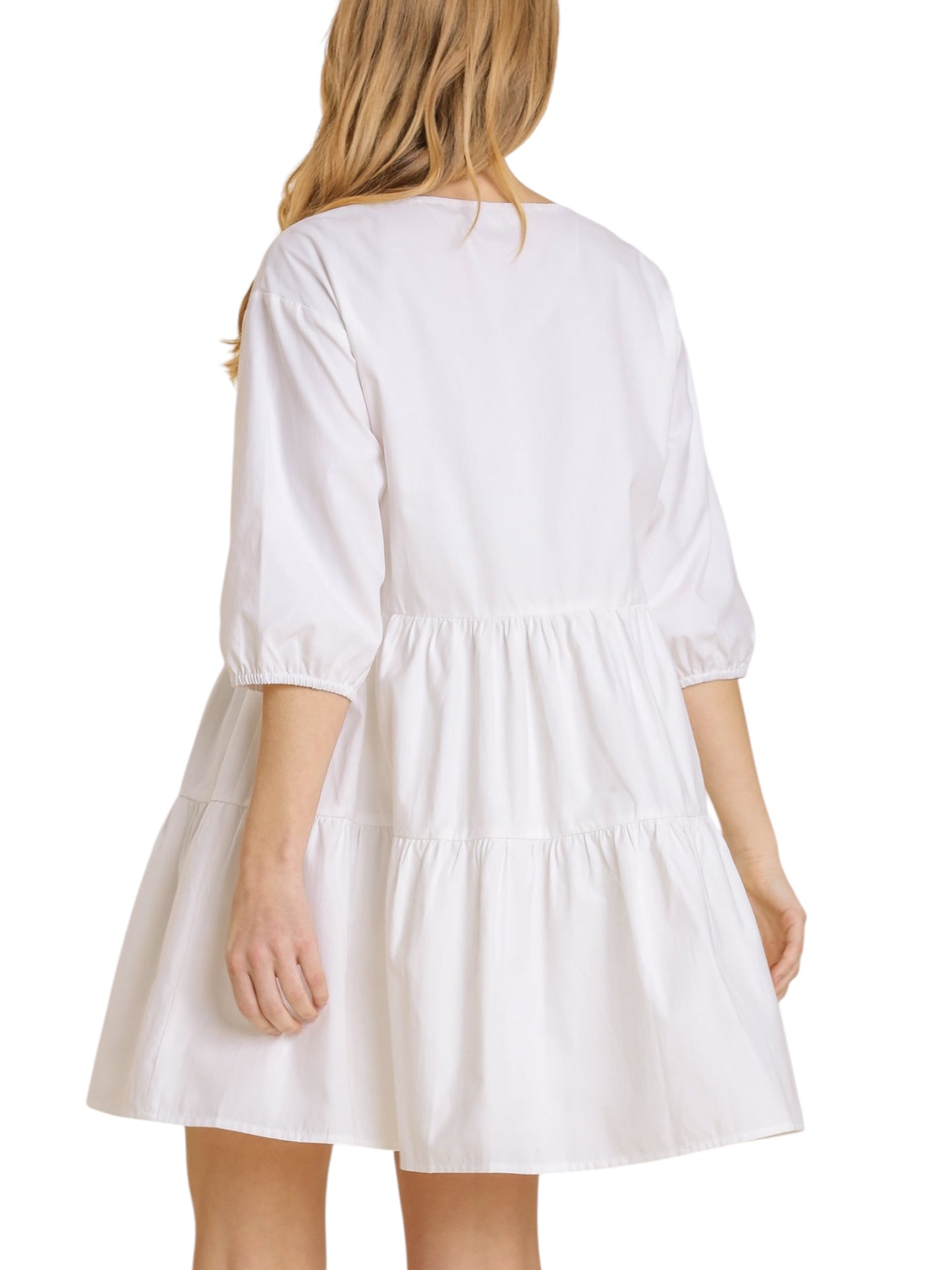 Tiered Shirt Dress