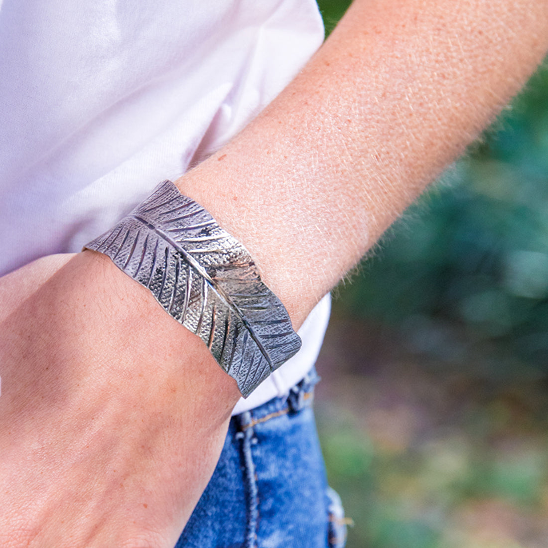 Silver Antique Tone Bracelet