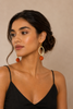 Scarlet Swing carnelian earrings styled