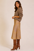 The Golden Hour Mosaic Midi Skirt