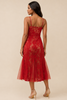 The Scarlet Romance Lace Midi Dress