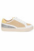 Boho Harlow yellow sneaker top view