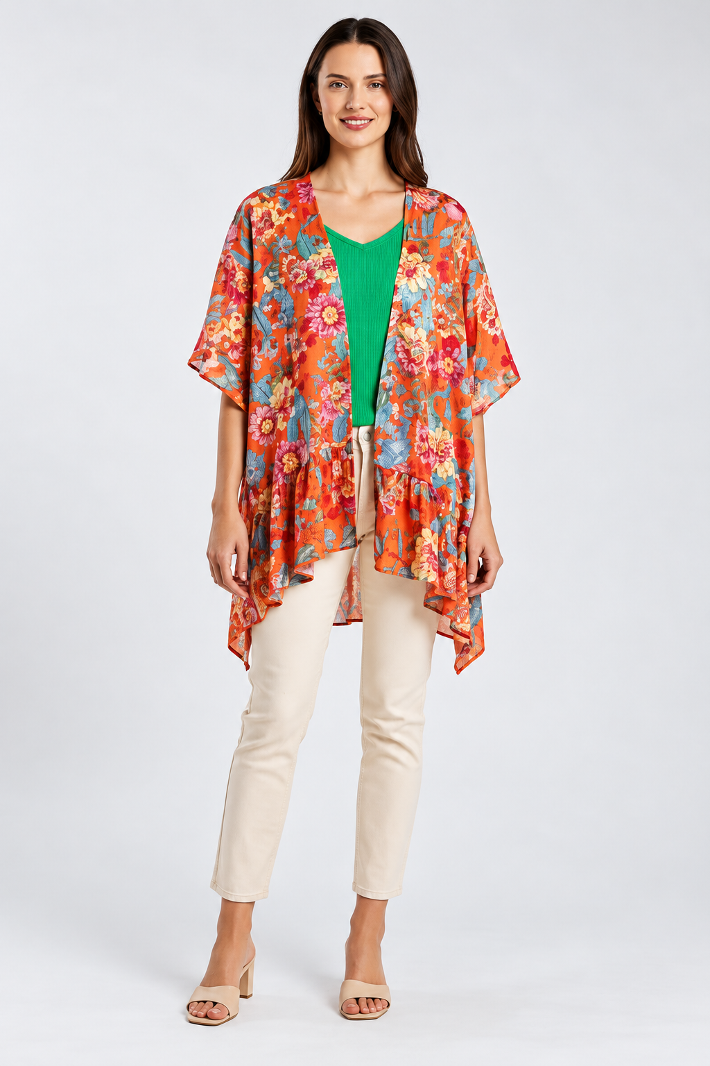 Tropic Bloom Kimono