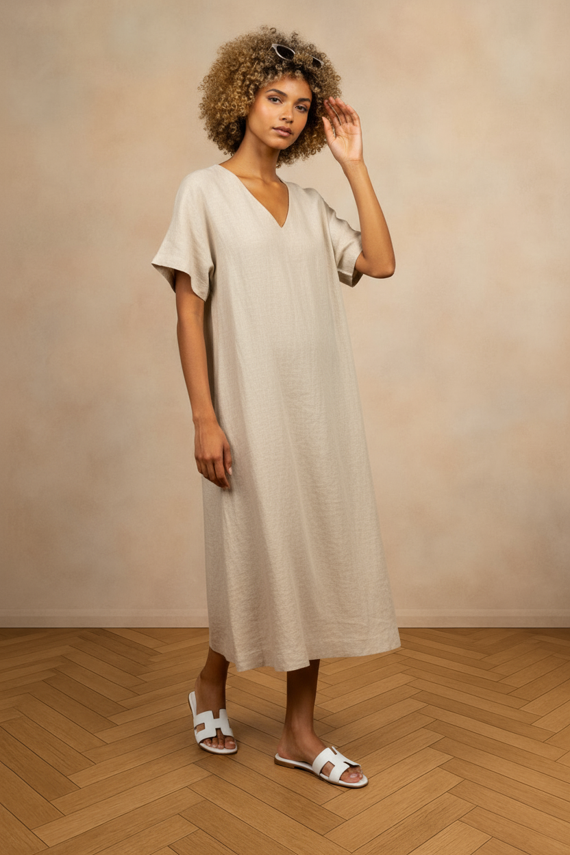 TRENDY H-SHAPED CUTOUT UPPER SLIDE SANDALS