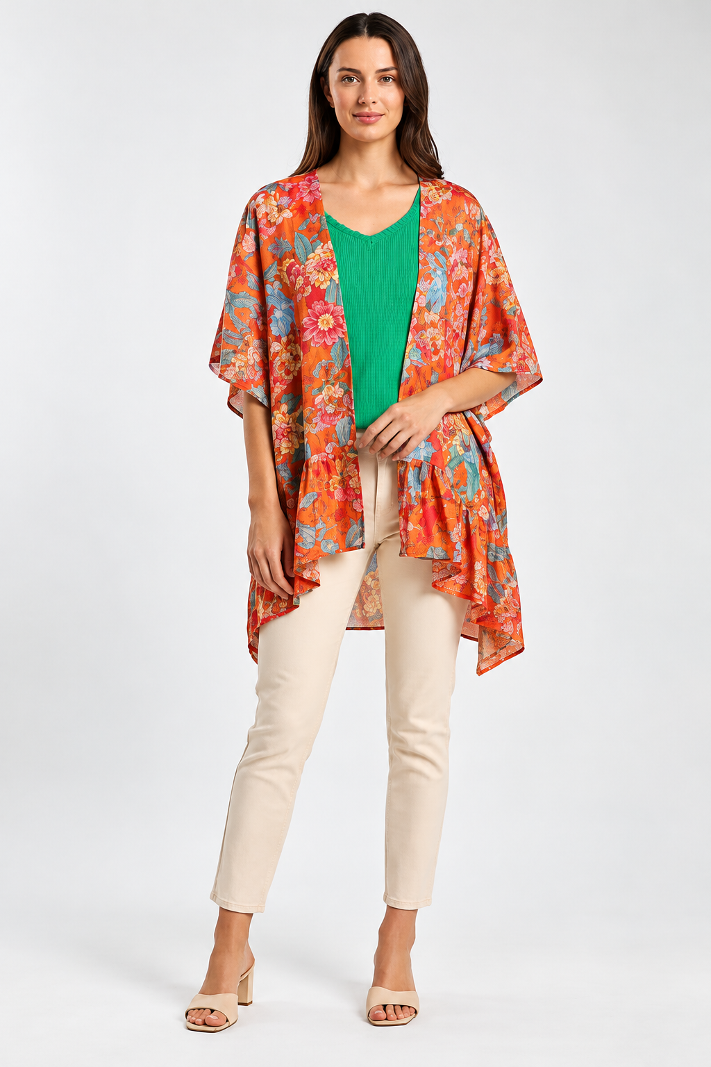 Tropic Bloom Kimono