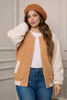Classic cotton crochet beret