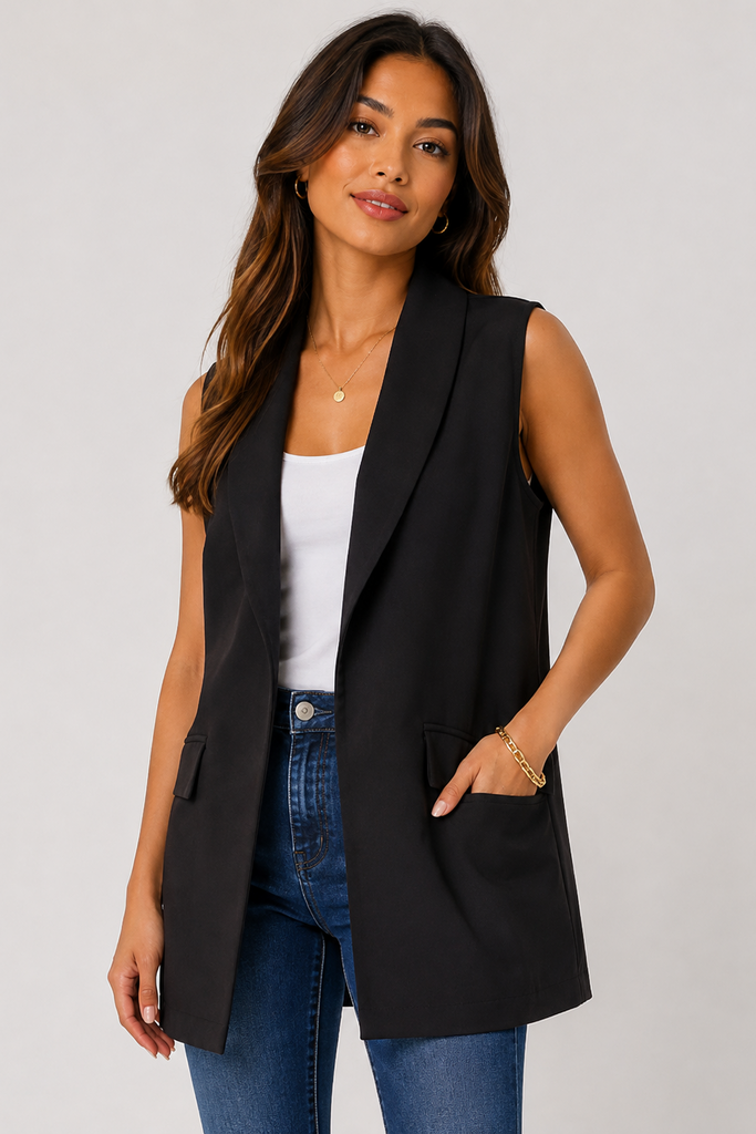 Soho Chic Blazer Vest