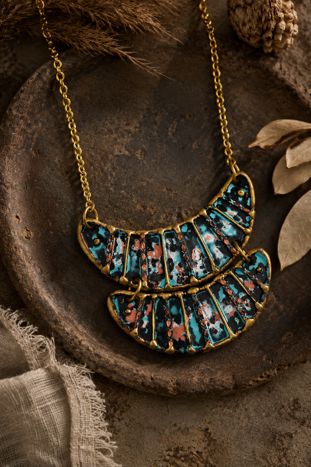 Mystic Reef Statement Necklace