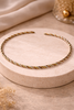 Aurelia Twist mixed metal choker