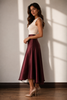 An Evening Affair Satin Skirt