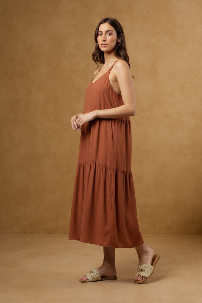 RAFFIA RADIANCE BOHO GOLD STUD SANDALS