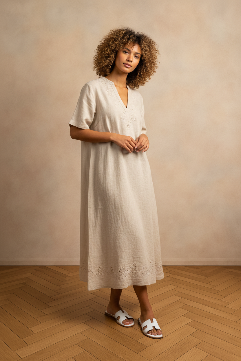 TRENDY H-SHAPED CUTOUT UPPER SLIDE SANDALS