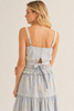 Bluebell Bliss sleeveless crochet and maxi skirt