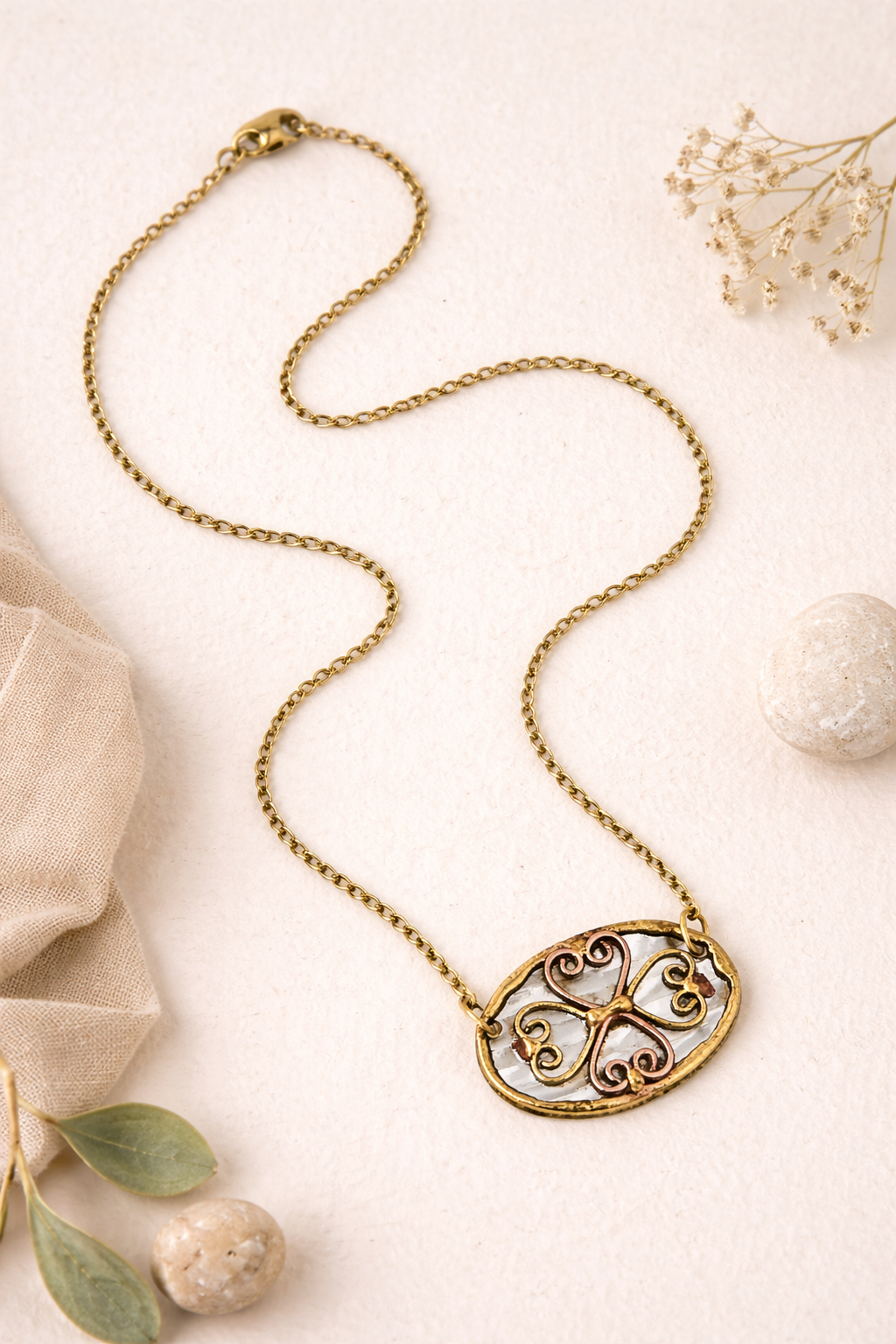 Golden Eclipse Necklace