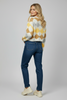 Amber argyle cropped sweater styled