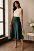 An Evening Affair Satin Skirt