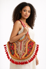 Boho Banjara beaded shoulder bag