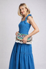 Banjara embroidered beaded shoulder clutch bag