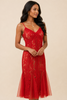 The Scarlet Romance Lace Midi Dress