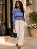 The Midnight Muse Smocked Blouse