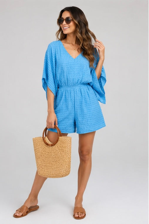 THE KIMONO BLOOM ROMPER