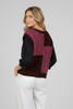 Acrylic colorblock sweater vest