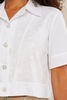 Heirloom Poplin Cropped Shirt