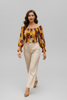 Flora Crush blouse back view