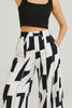 Abstract print wide-leg palazzo pants