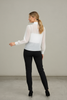 Lustre Highneck Shimmer Blouse