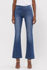 Black stretch flare jegging jeans