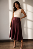 An Evening Affair Satin Skirt