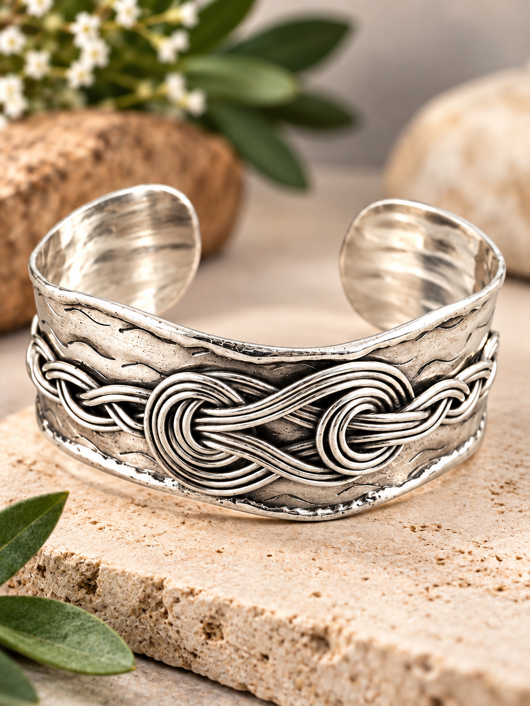 Celtic Knot Cuff Bracelet