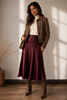 An Evening Affair Satin Skirt
