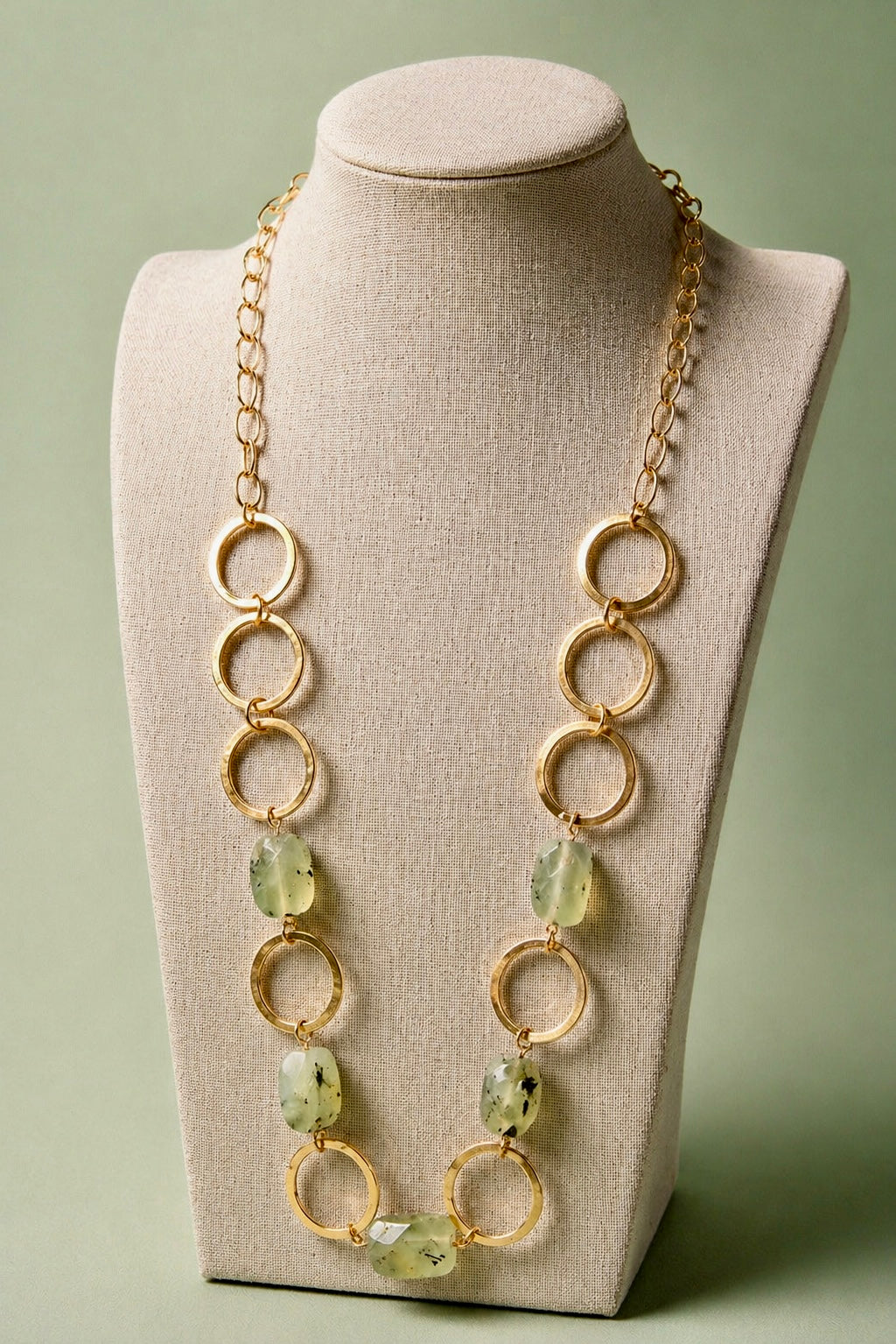 Prehnite Mist Necklace