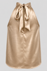 Champagne Kisses Satin Halter