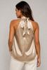 Champagne Kisses Satin Halter