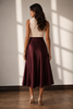 An Evening Affair Satin Skirt