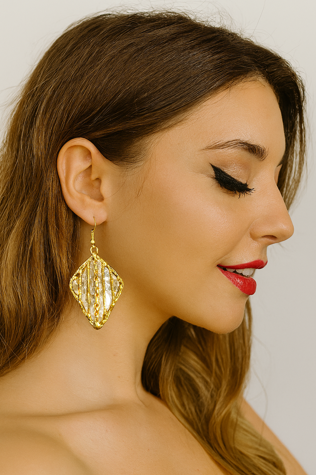 Mixed Metal Earrings
